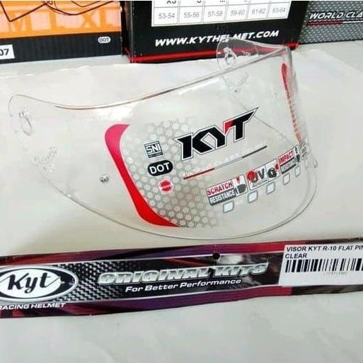 Kaca Helm KYT K2rider Flat Visor K2 Rider