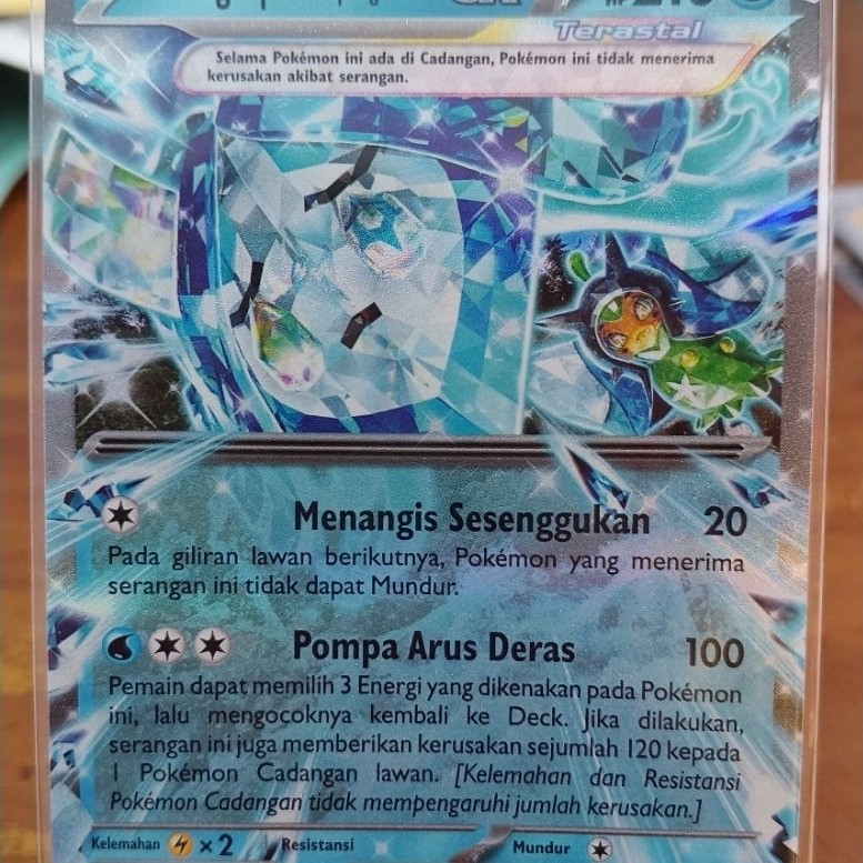 Kartu Pokemon Tcg Ogerpon Ex RR Topeng Sumur