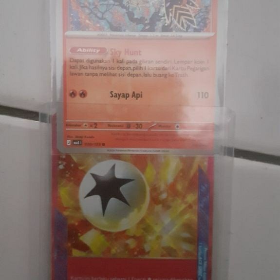 kartu pokemon energi kaya & art shinji