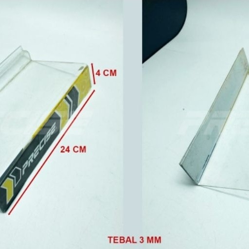 display pajangan rak sepatu acrylic preloved