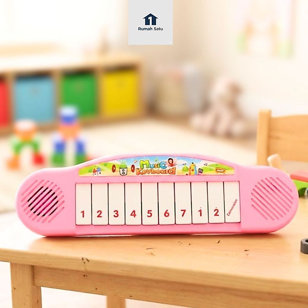 RUMAHSATU - (3695) MAINAN ELECTRONIC ORGAN KEYBOARD PIANO MUSIK MUSIC ANAK BX240