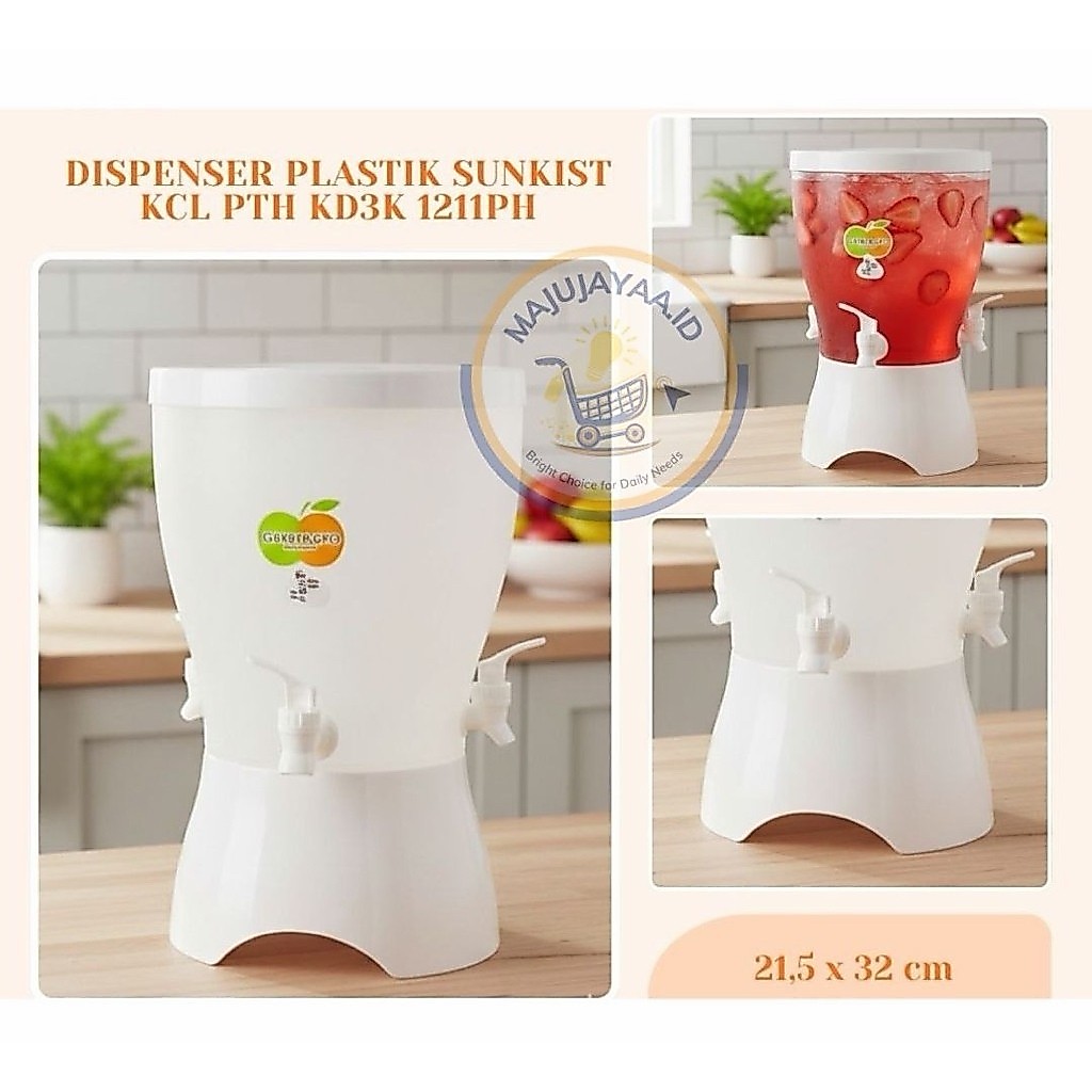 Dispenser 3in 1/dispenser sunkist 3 sekat/dispenser air