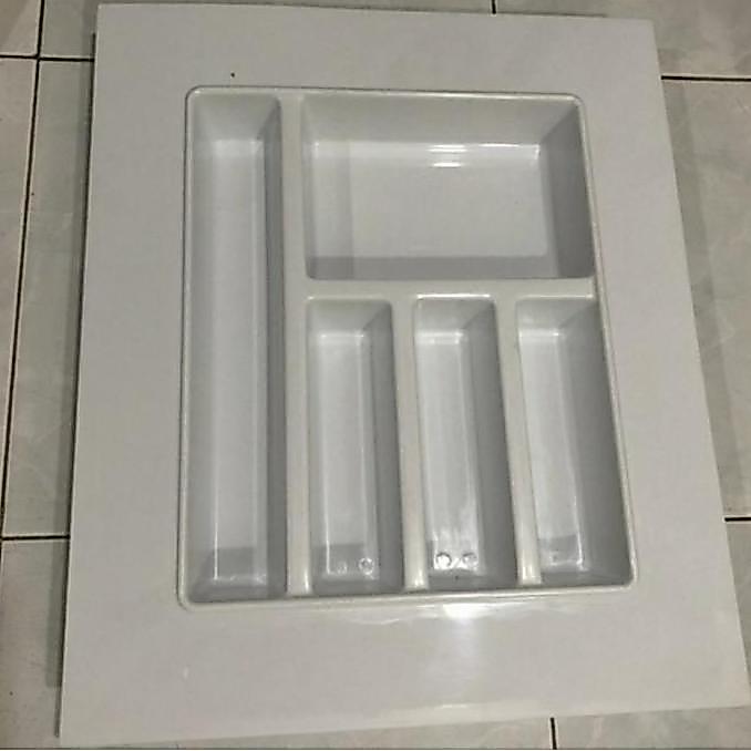TERLARIS TEMPAT SENDOK LACI PUTIH / SEKAT LACI / SENDOK GAU KITCHEN SET