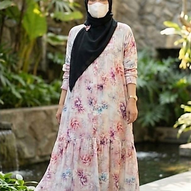 Gamis rayon premium KK