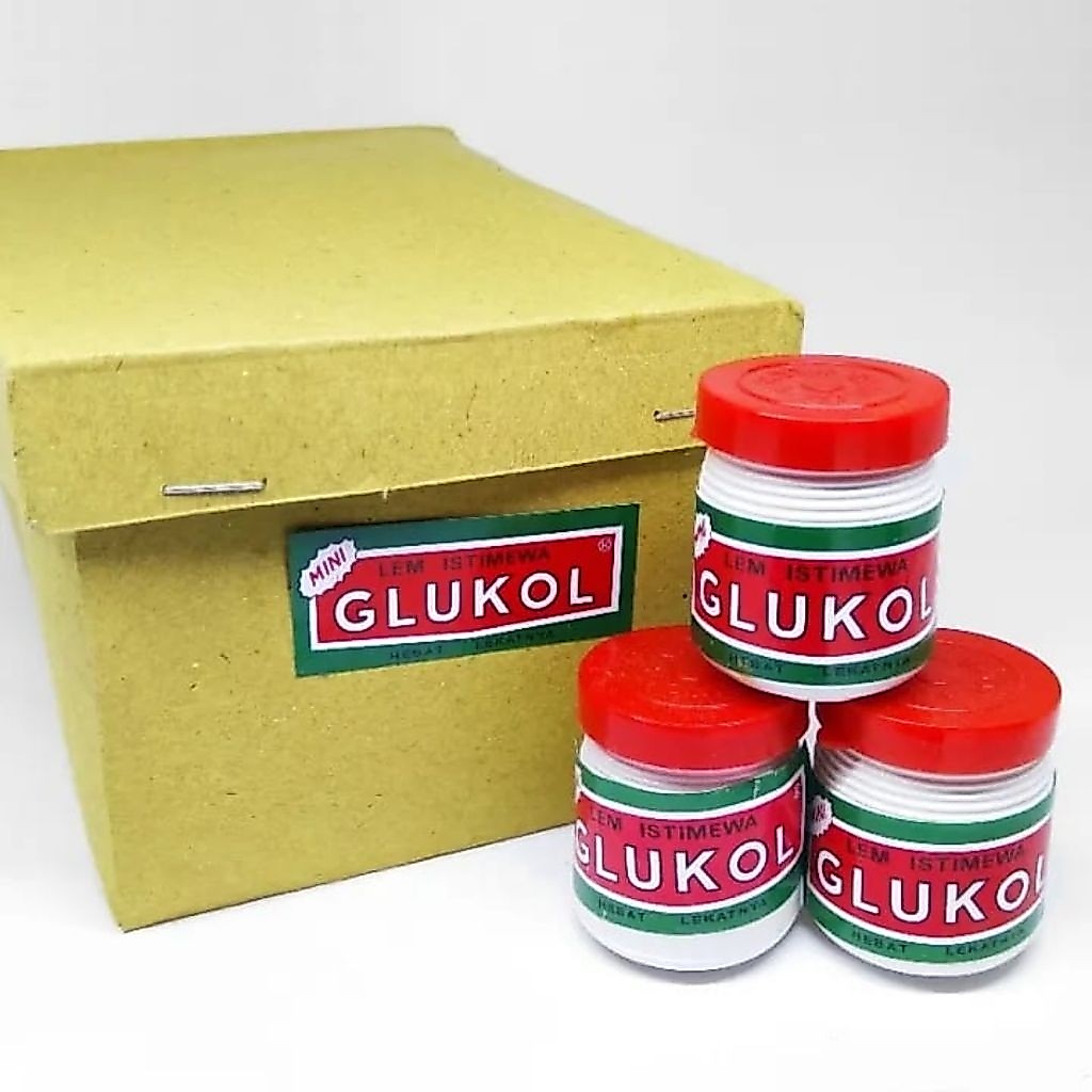 Lem Glukol Kecil dan besar