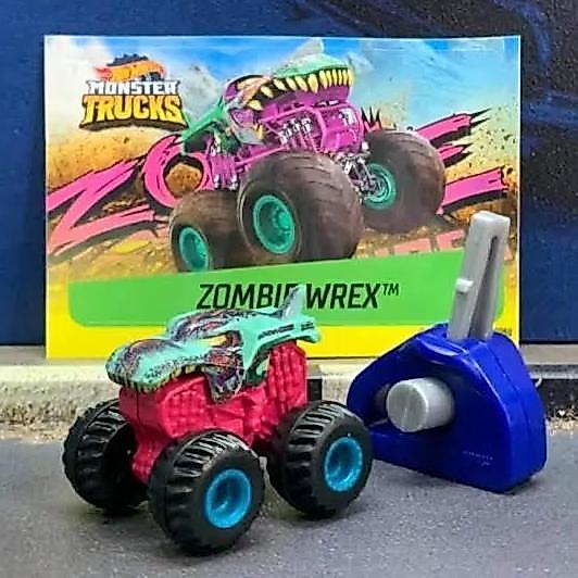HOT WHEELS MONSTER TRUCKS MINI - ZOMBIE WREX MDLS27
