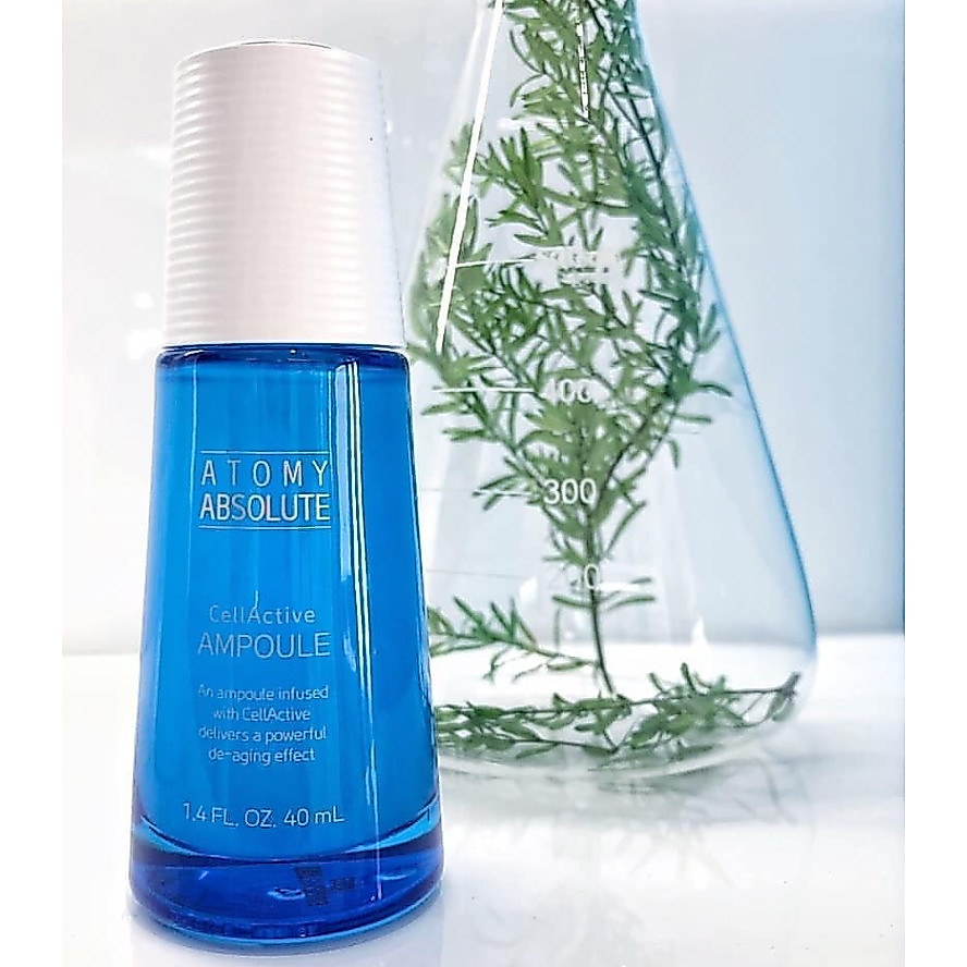 Atomy Absolute CellActive Ampoule 40ml | membantu mengencangkan kulit, khususnya area leher, sekalig