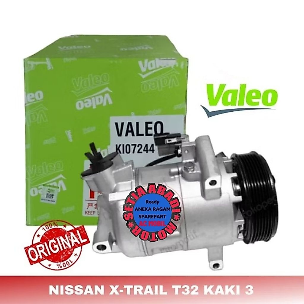 compresor kompresor AC mobil original VALEO NISSAN XTRAIL XTRAIL T32 KAKI 3