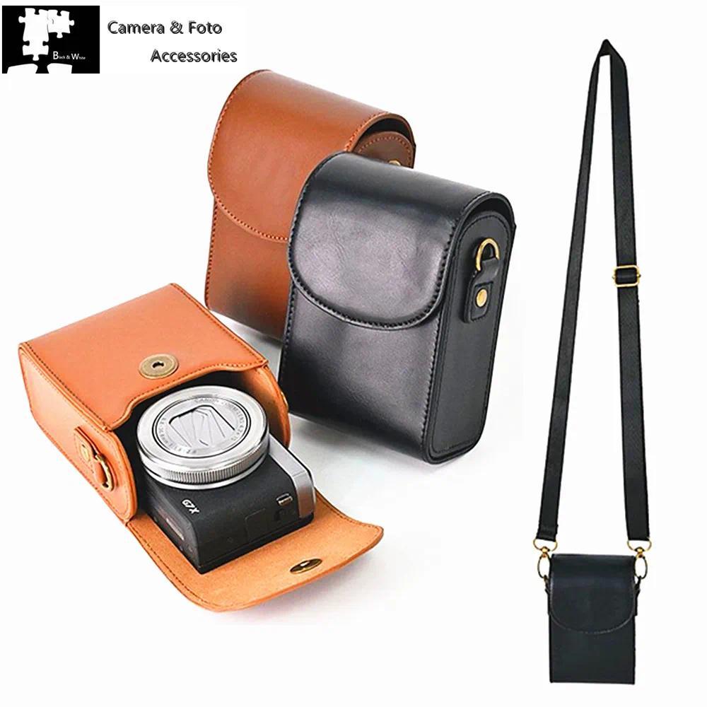 Camera Bag Leather Case For onic Lumix LX10 LX15 TZ99 ZS99 TZ96 TZ95 TZ90 TZ80 TZ70 TZ60 TZ50 TZ40 T