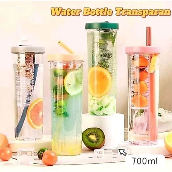BOTOL INFUSER WATER BOTOL MINUM BUAH GELAS INFUSER