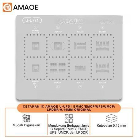 CETAKAN IC AMAOE SERI U-UFS1 - CETAKAN IC