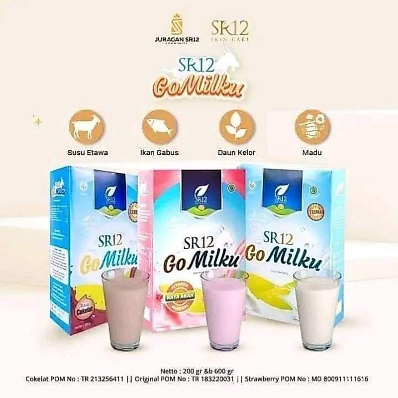 GOMILKU SR12 / SUSU ETAWA / SUSU KAMBING ETAWA SR12