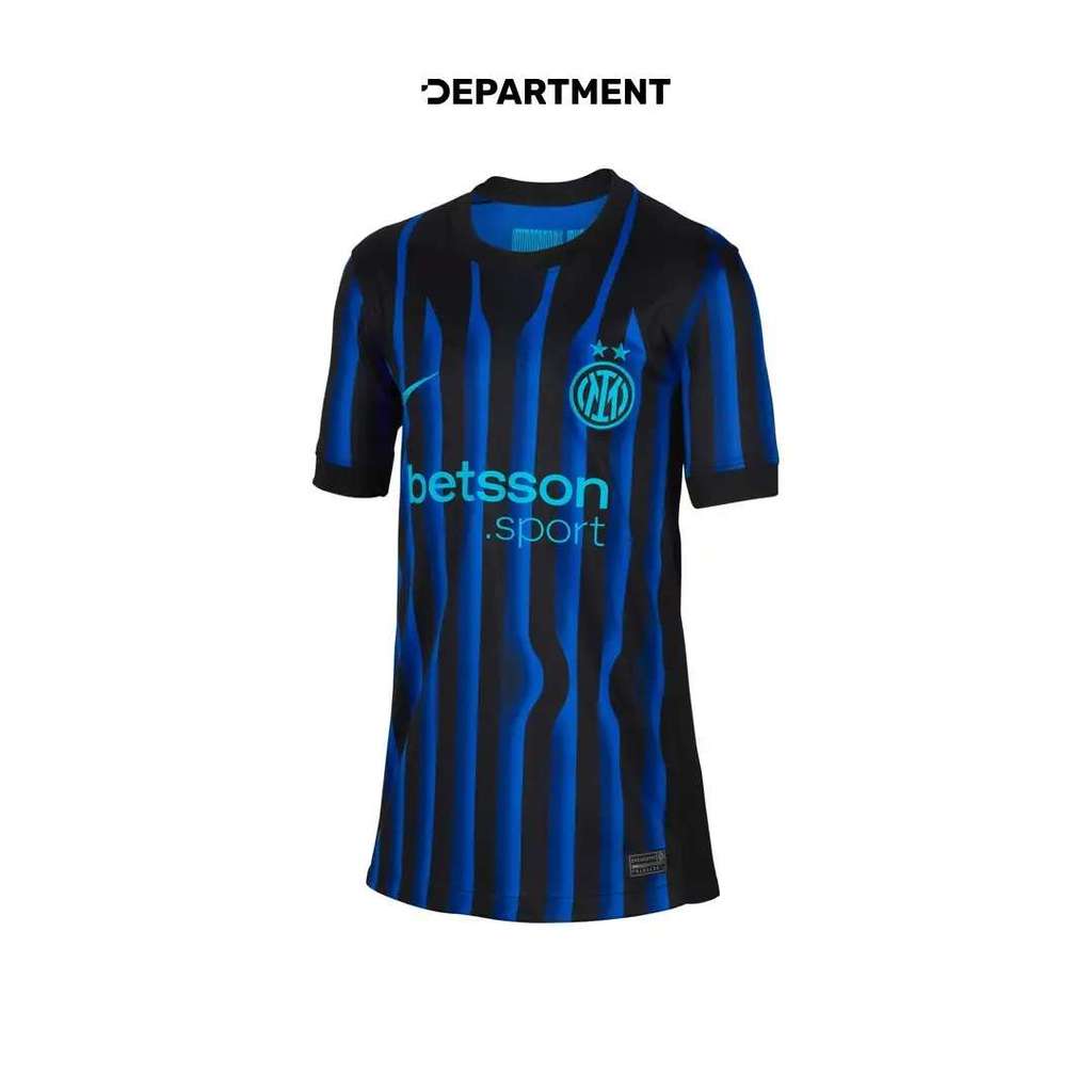 Jersey Bola Anak NIKE INTER MILAN 25/26 STADIUM HOME BIG KIDS HJ5289439 ORIGINAL