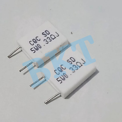 [NOBLE] RESISTOR NOBLE 5 WATT TIPE BERDIRI PERSEGI