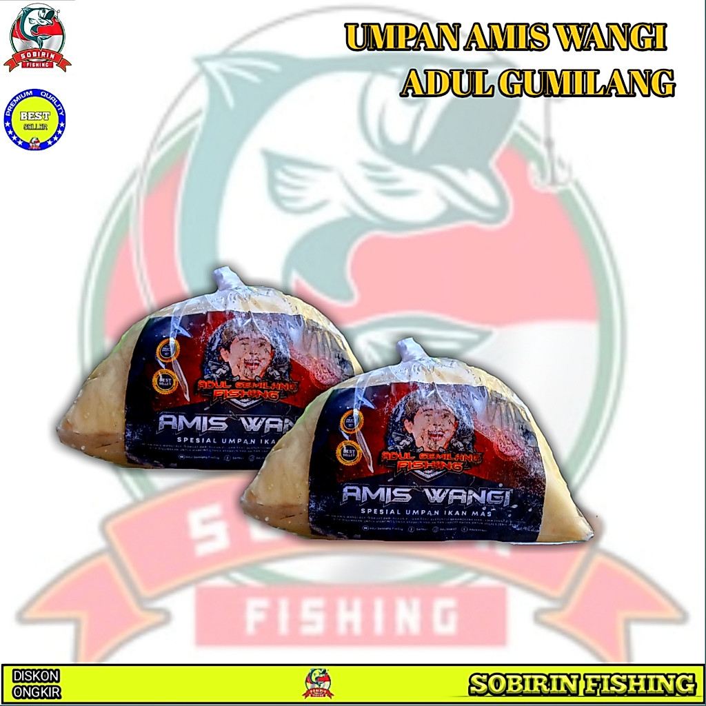 Umpan adul AMIS WANGI  umpan ikan mas lomba ADUL GEMILANG FISHING
