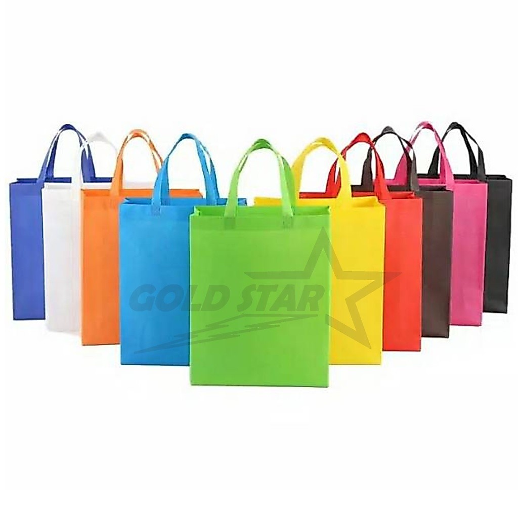 Tas Spunbond Gusset Goodie Bag Tas Souvenir Hajatan Tas Kain Sponbond Tas Seminar Tas kado