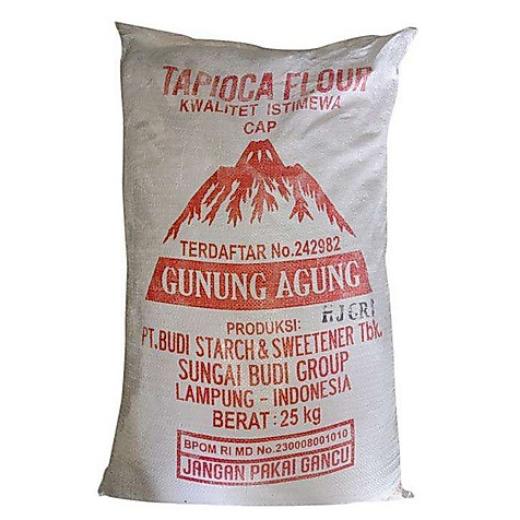 TEPUNG TAPIOKA GUNUNG AGUNG 25 KG