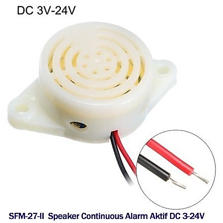 Alarm Buzzer SFM-27 Continuous Alarm Buzzer