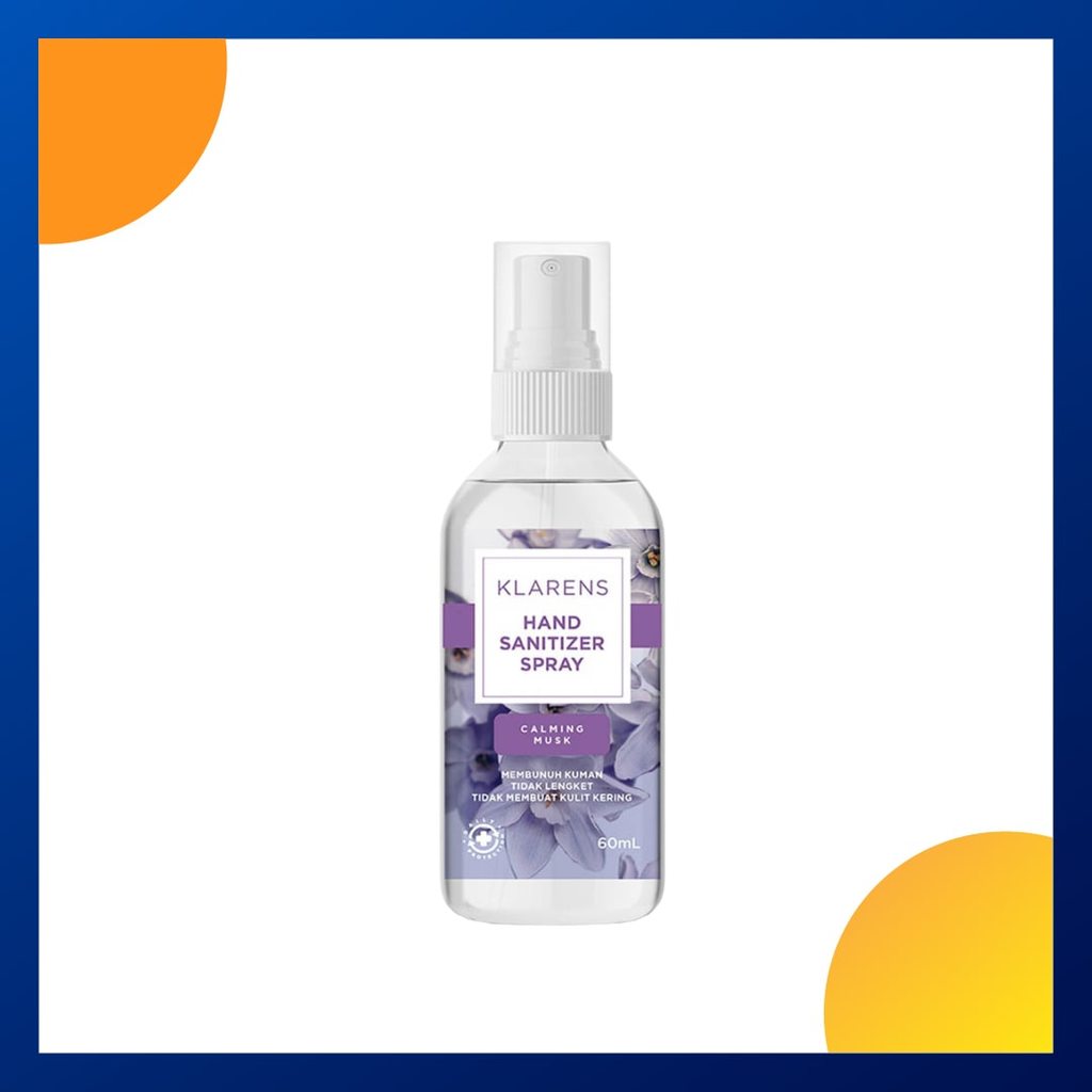 Klarens Hand Sanitizer Calming Musk
