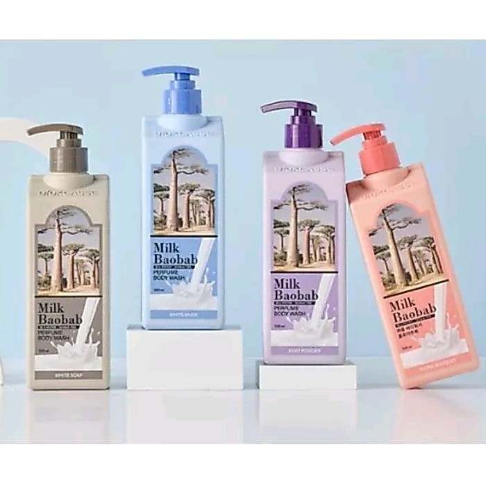[Refill 500ml] Milk Baobab Perfume Body Wash
