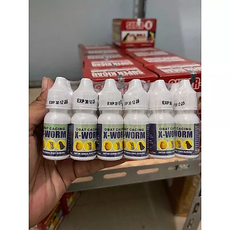 X-WORM OBAT CACING BURUNG