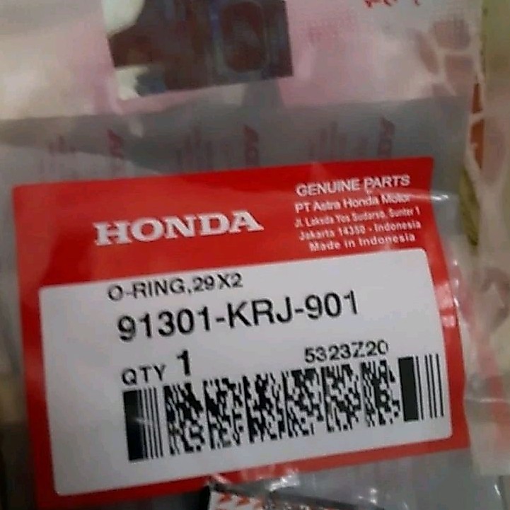 O Ring 29X2 O ring Insulator Inlet Pipe Beat K1A ADV 150 Vario 125 150 eSP Scoopy eSP 91301KRJ901