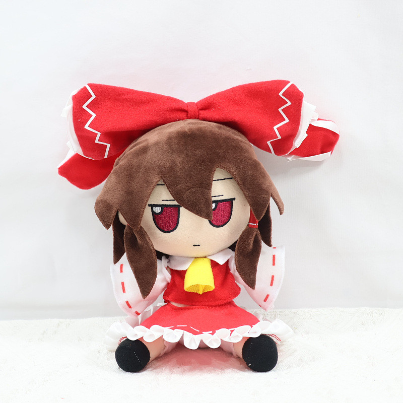 Peripheral plush toys: Marisa, Kirin, Reimu, and Qilunuo
