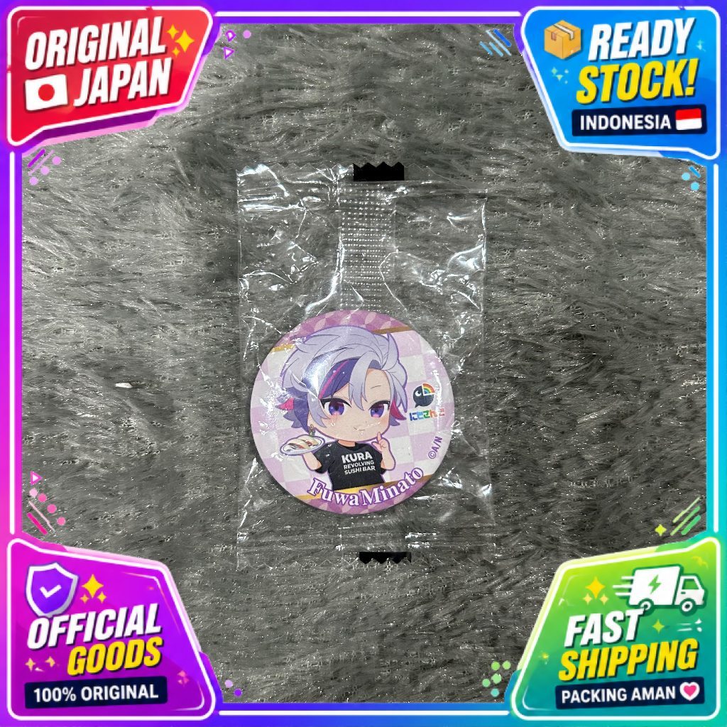 [OFFICIAL MERCHANDISE] Pin: Nijisanji Kura Sushi Fuwa Minato