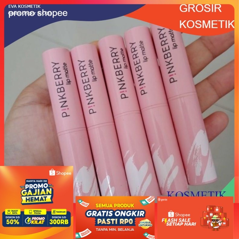 Pinkberry lip matte & lipcream Termurah