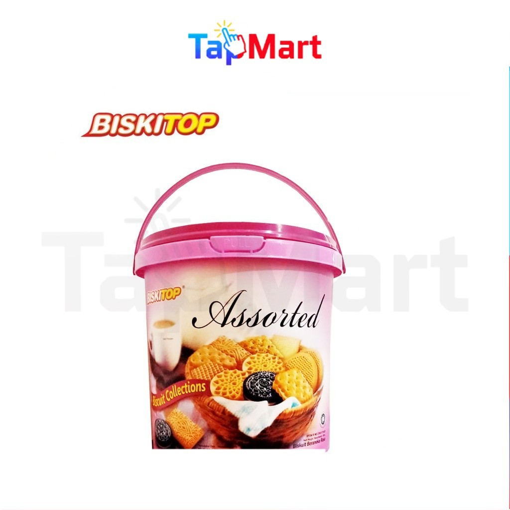 TapMart - Biskitop Assorted Biscuit Collections 400 gr Handle Toples