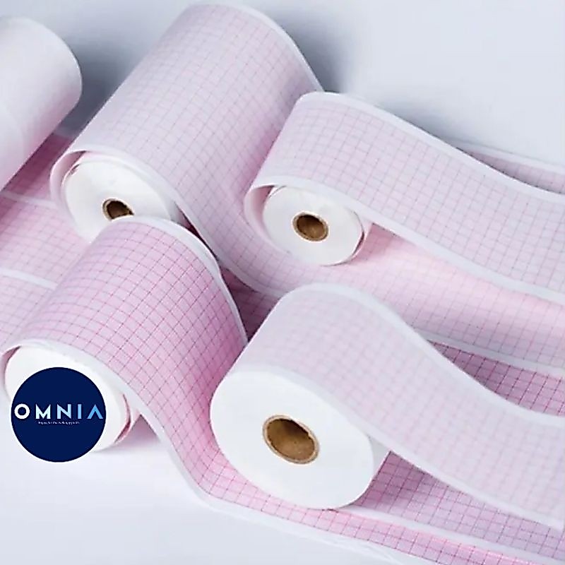 Kertas ekg 80 x 25 / kertas Ekg Roll / kertas ecg / ekg roll 80mm x 25m / kertas ekg roll original