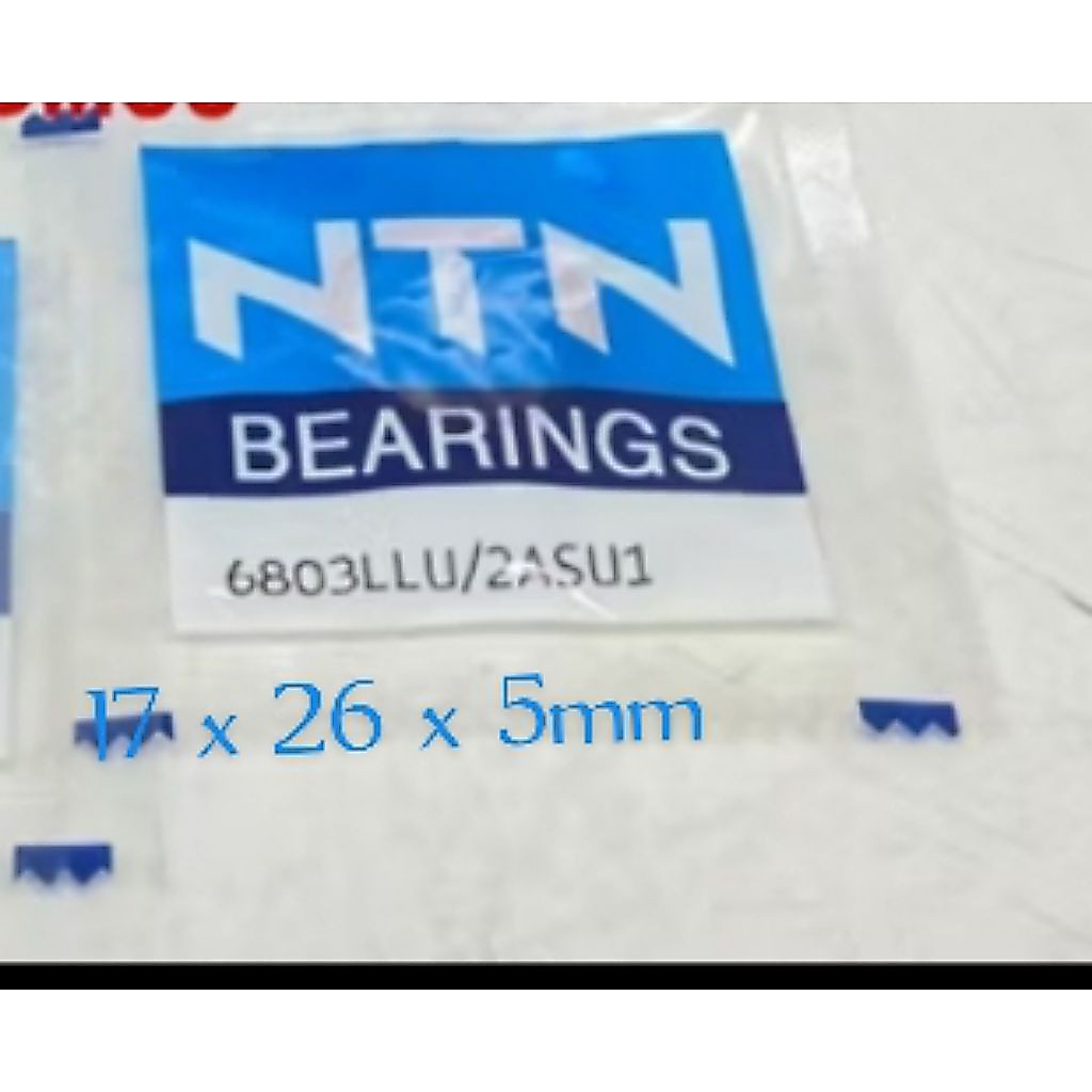 Bearing 6803 Laher Klaher Ball Bearing NTN 6803 LLU Bearing Tutup Karet