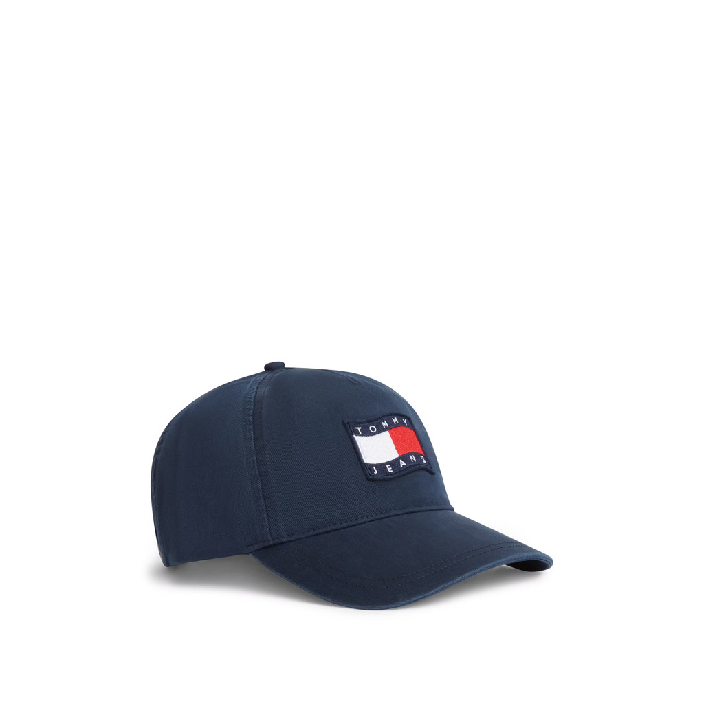 Tommy Hilfiger - Wavy Logo Washed Twill Baseball Cap