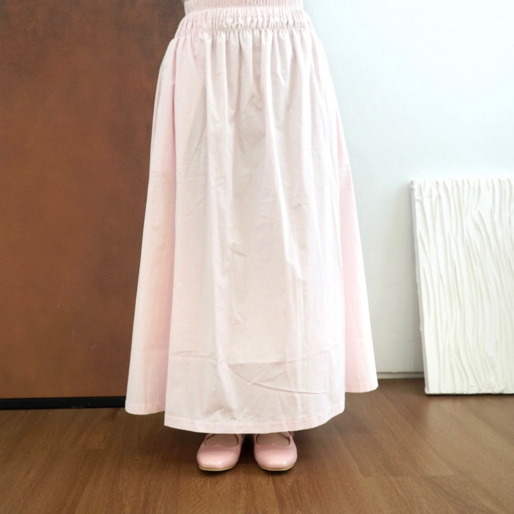 [Marasoe] SOFIA SKIRT - Rok Payung Rok Balon Balloon Skirt Rok Pinggang Karet Rok Bunga Rok Polos Ro