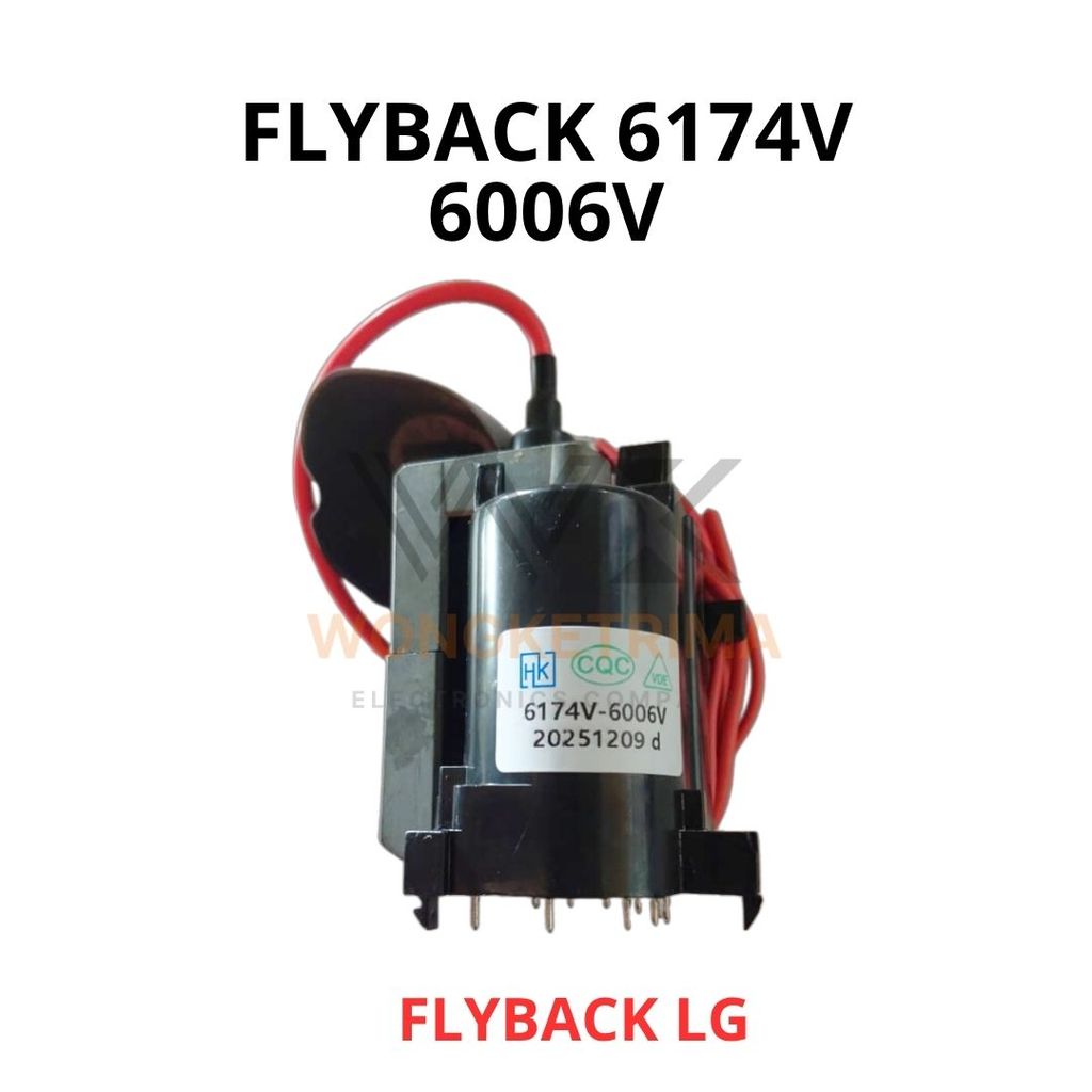 Flyback 6174V 6006V LG Flatron Pearl Black 21 Inch BSC25 N0329 FBT TV Tabung CRT Sparepart TV