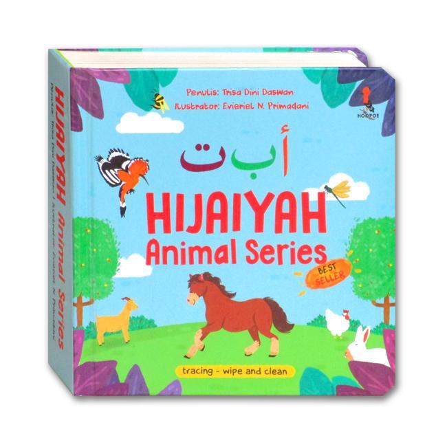 Buku Hijaiyah Anak Hijaiyah Animal Series Board Book - buku anak islam