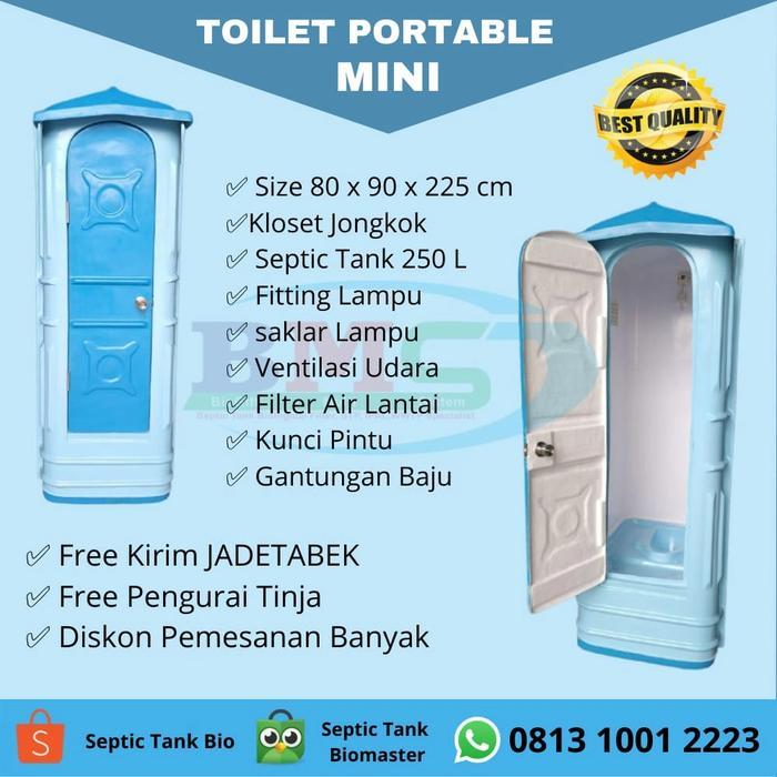 TOILET PORTABLE KLOSET JONGKOK MINI SIZE, TOILET PORTABLE MURAH