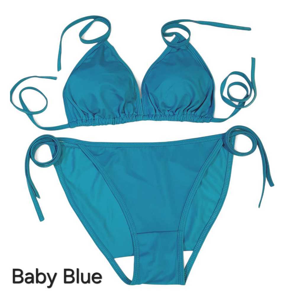 PROMOBI65 Bikini Segitiga Ikat Bra Spon Lyra NyamanTERLARIS