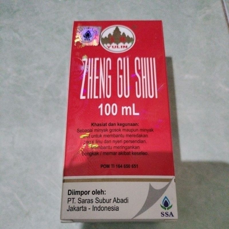 produk asli original Zheng Gu Shui 100 ml