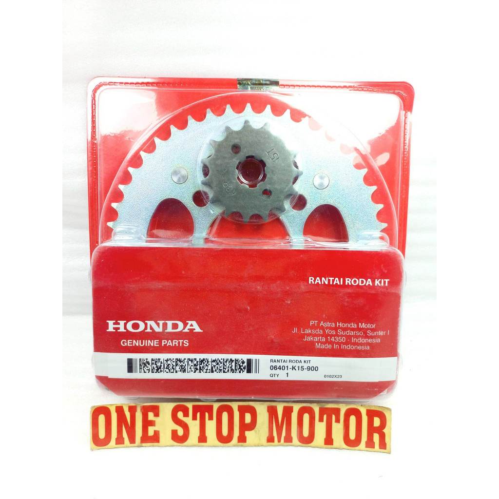 Gear rantai set old cb150R cb 150 R lama original HGP HONDA AHM