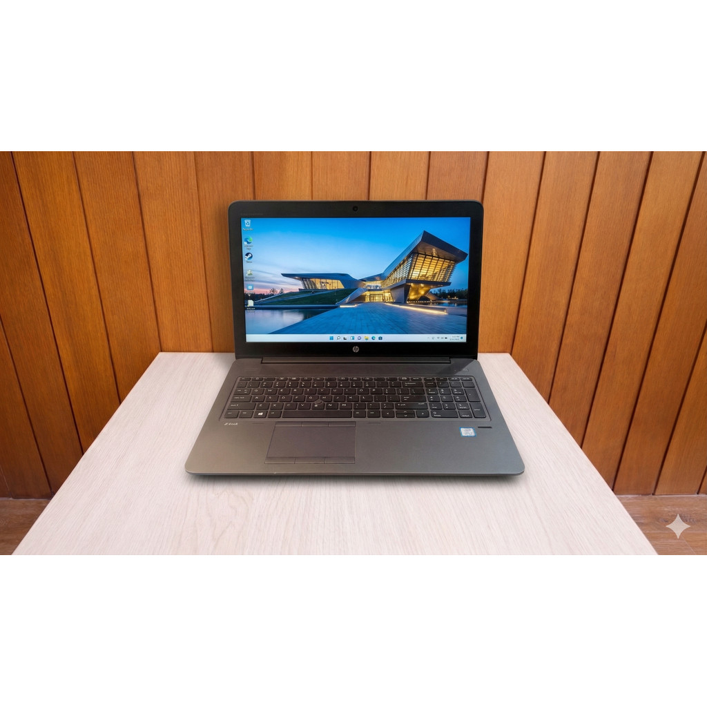 HP ZBOOK 15 G3 Intel Core i7-6820HQ NVIDIA QUADRO M1000M Ram 16Gb Ssd 512Gb