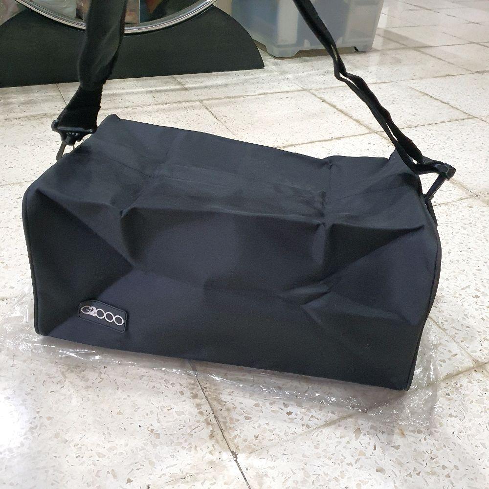 tas travel kecil g2000 hitam seken preloved