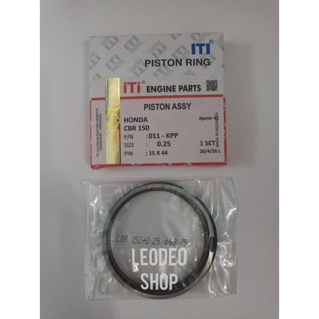 RING PISTON CBR 150 CB150R KPP ITI RING SEHER