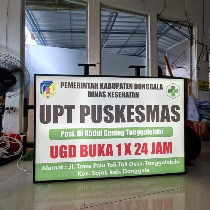Neon Box Jumbo Plang Nama Toko Bulat, Plang Nama Ruangan,Plang Nama Akrilik, Plang Logo,Custom&Free