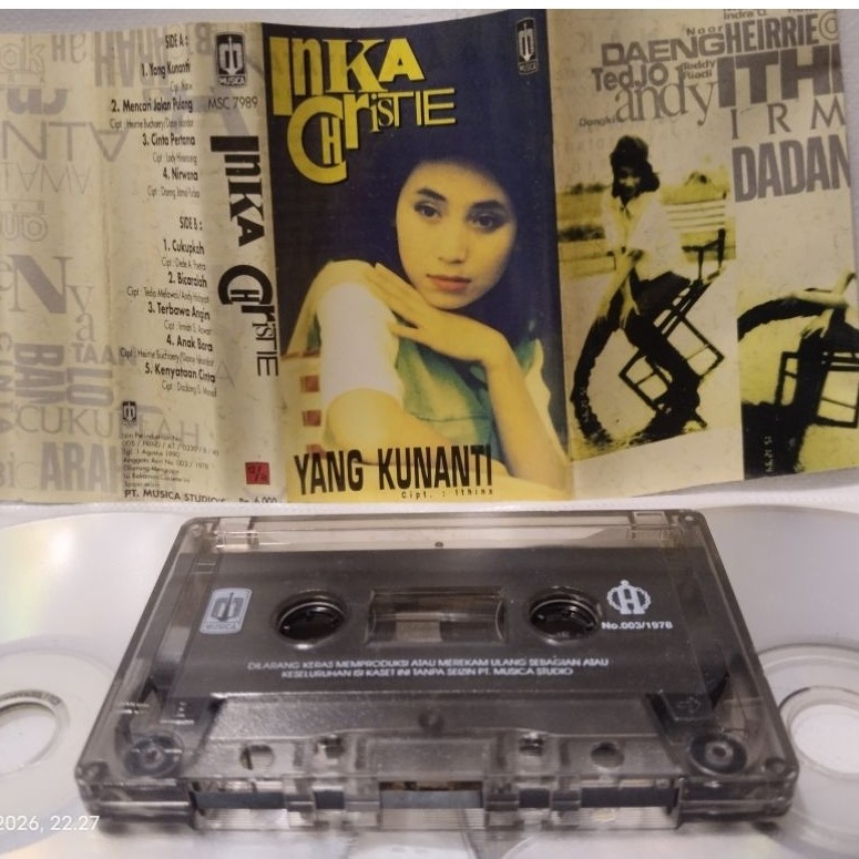 kaset pita INKA CHRISTIE yg kunanti