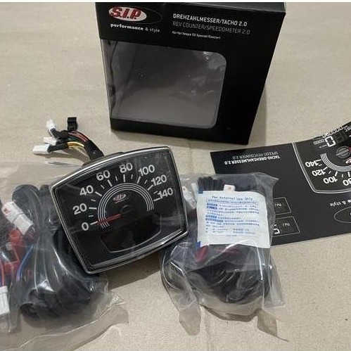 Speedometer Dital Vespa PTS Sip