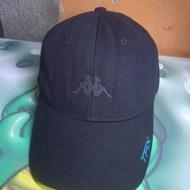 topi kappa patch rubber dryfit