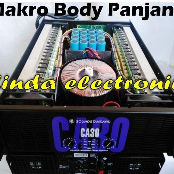 POWER AMPLIFIER CA 30 CA30 SOUNDSTANDARD BODY PANJANG