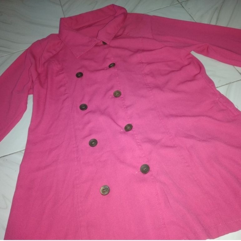 Baju Tunik Wanita Fuschia
