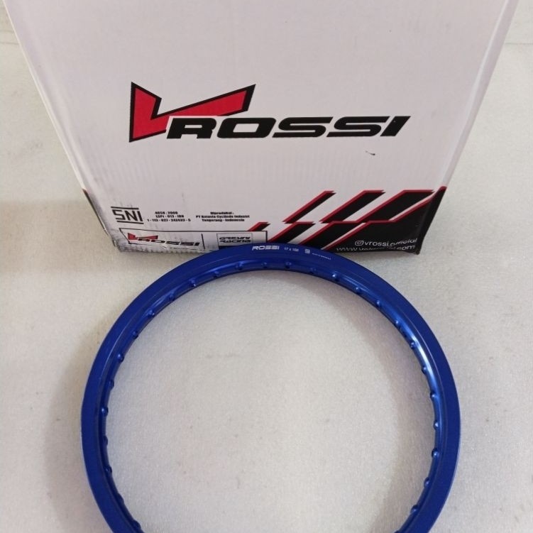 Velg lingkar Original V Rossi 17x160, Biru kilat